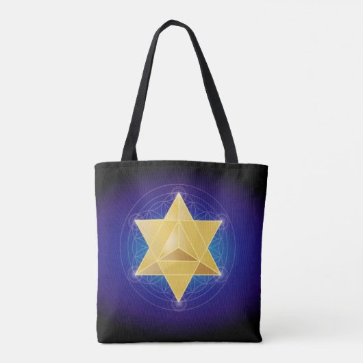 Merkaba Tasche (Rückseite)