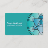 Merkaba Visitenkarte (Rückseite)