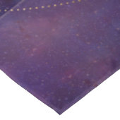 Merkabah in Blume des Lebens - Heilige Geometrie Tischdecke (Schrägansicht)