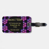 Merkabah Mandala-Muster Gepäckanhänger (Rückseite horizontal)