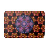 Merkabah Mandala Pattern Badematte (Vorderseite)