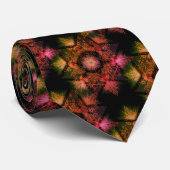 Merkabah Mandala Pattern Krawatte (Gerollt)
