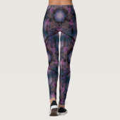 Merkabah Mandala Pattern Leggings (Rückseite)