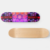 Merkabah Mandala Pattern Skateboard (Horizontal)