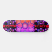 Merkabah Mandala Pattern Skateboard (Horizontal)