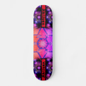 Merkabah Mandala Pattern Skateboard (Vorderseite)