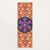 Merkabah Mandala Pattern Yogamatte (Rückseite)