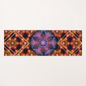 Merkabah Mandala Pattern Yogamatte (Vorderseite (Horizontal))