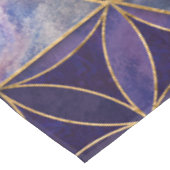 Merkabah zur Blume des Lebensmusters Tischdecke (Schrägansicht)