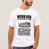 MERKAVA DESIGN T-Shirt (Vorderseite)