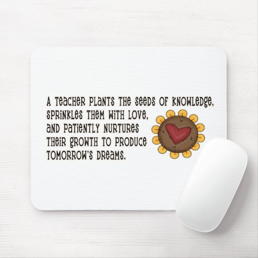 Merkblätter Mousepad (Mit Mouse)