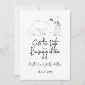 Merke Dir den Termin für eine donnernde gute Zeit  Save The Date (Vorderseite)