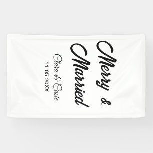Merke und verheiratetes Paar Name Datum FeiertagCh Banner