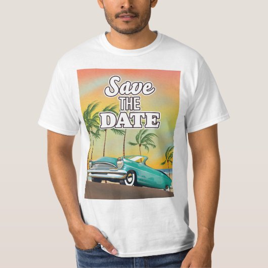 Merken Sie sich den Termin Oldtimer T-Shirt (Vorderseite)