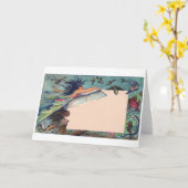 Merkkarte Karte (Gelbe Blume)