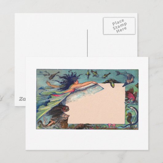 Merkkarte Postkarte (Vorne/Hinten)