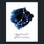 Merkmale der Capricorn-Konstellation Poster<br><div class="desc">Merkmale der Capricorn-Konstellation</div>