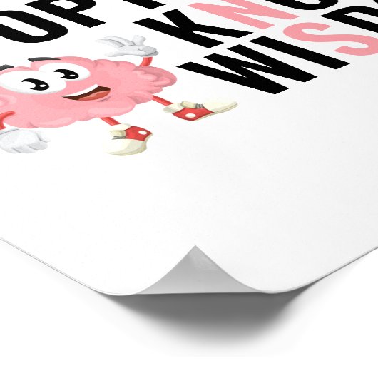 Merkmale eines Genius Poster (Ecke)