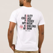 Merkmale eines Genius T-Shirt (Rückseite)