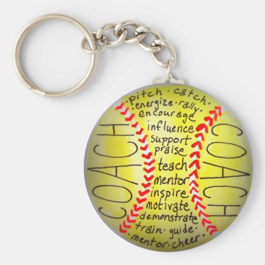 Merkmale eines Trainers Schlüsselanhänger (Vorne)