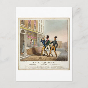 Merkmale - England, Irland und Schottland, e Postkarte