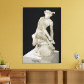 Merkur Attaching seiner Flügelsandalen, 1744 Leinwanddruck (Insitu (Wohnzimmer))