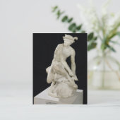 Merkur Attaching seiner Flügelsandalen, 1744 Postkarte (Stehend Vorderseite)