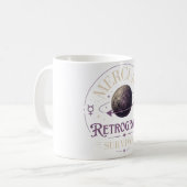 Merkur-Retrograd-Überlebender Kaffeetasse (Vorderseite Links)