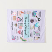 Merkur rückrograde wandteppich (Vorderseite (Horizontal))