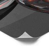 Merkur-steigendes Abstraktes Poster (Ecke)