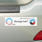 Merkwürdig huh? autoaufkleber (Auf Auto)