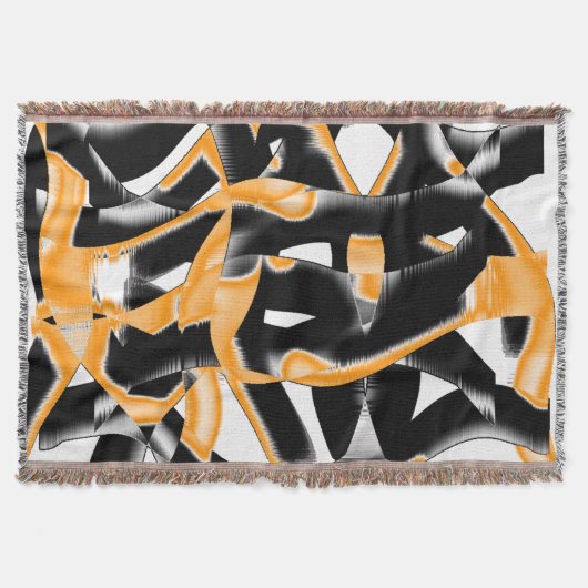 Merkwürdige Bänder, orange weiße Kratzer Decke (Vorderseite)