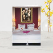 Merkwürdige Bettgenossen Karte (Gelbe Blume)