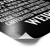 Merkwürdige Englischlehrerin Grammar Teach Fotodruck (Ecke)