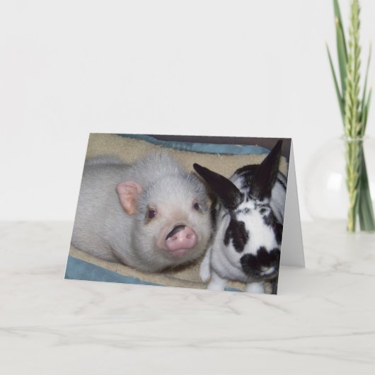 Merkwürdige Freunde Karte (Vorderseite)