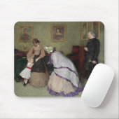 Merkwürdige Gesichter (w/c u. bodycolour auf Mousepad (Mit Mouse)