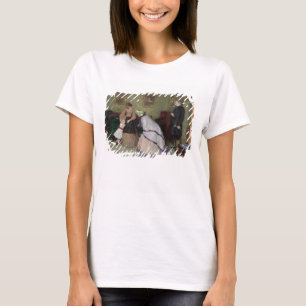 Merkwürdige Gesichter (w/c u. bodycolour auf T-Shirt