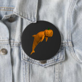 Merkwürdige Halloween-Dolphin Button (Beispiel)