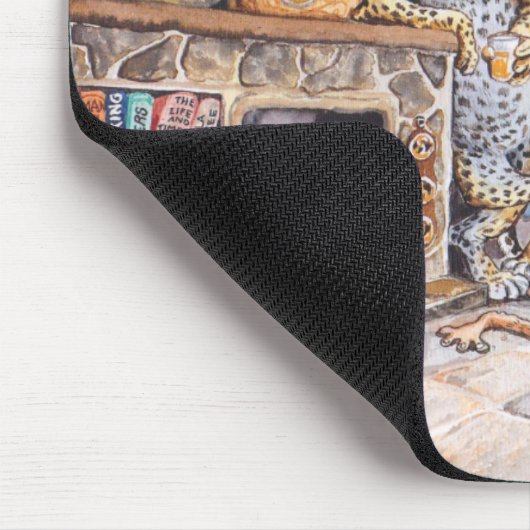 Merkwürdige Jäger Mousepad (Ecke)