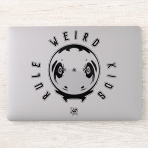 Merkwürdige Kinder regieren Aufkleber – Lustige Me