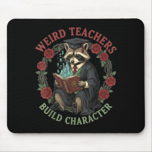 Merkwürdige Lehrer bilden Charakter Lehrer Anerken Mousepad