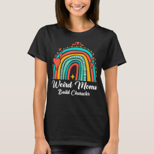 Merkwürdige Mamas erstellen Rainbow Mama Mother's T-Shirt