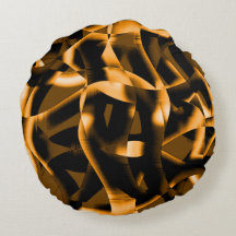 Merkwürdige Medaille verbrannter Bänder, orange Fa