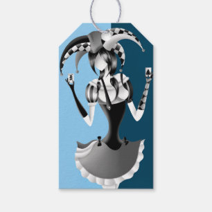 Merkwürdige Narrenblaue Geschenkanhänger
