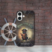 Merkwürdige Piratenkatze entziffert alte Geheimnis Case-Mate iPhone Hülle