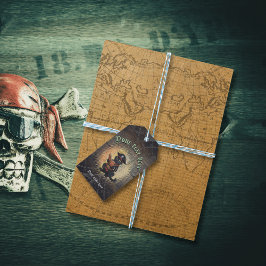 Merkwürdige Piratenkatze entziffert alte Geheimnis Geschenkanhänger