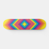 Merkwürdige Rainbow Square Skateboard (Horizontal)