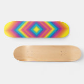 Merkwürdige Rainbow Square Skateboard (Horizontal)