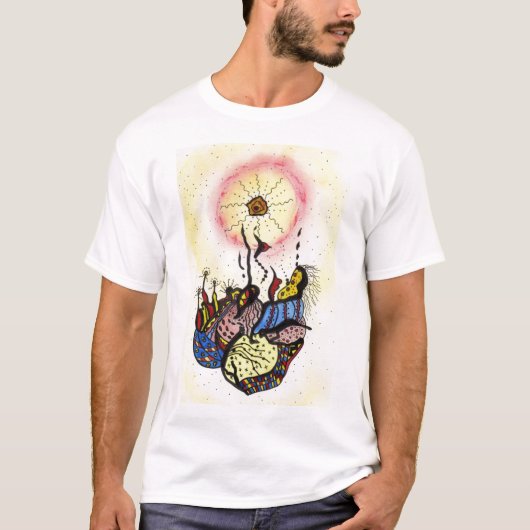 Merkwürdige Sonne T-Shirt (Vorderseite)