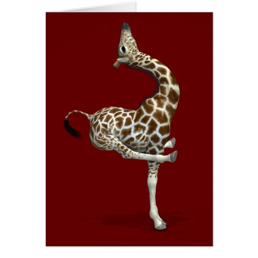 Merkwürdige Sportive Giraffe (Vorne)